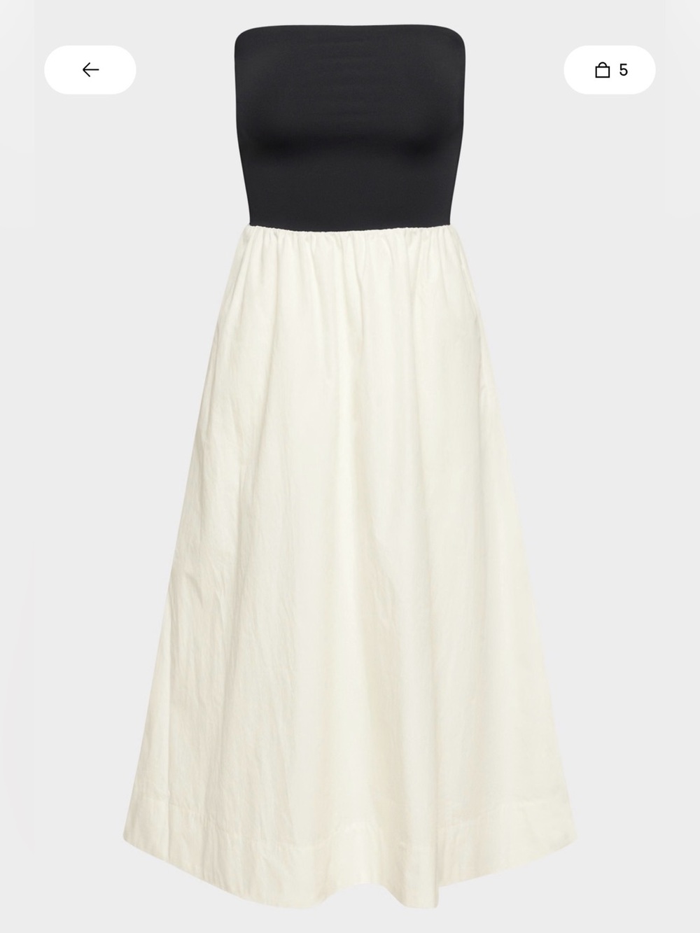 Babaton Fluid Poplin Dress
